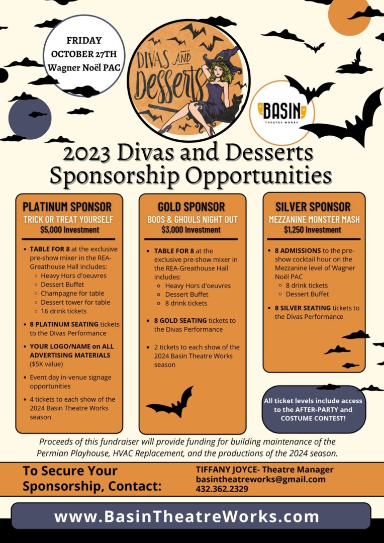 DIVAS FLYER - Sponsorships DIVAS FLYER - Sponsorships