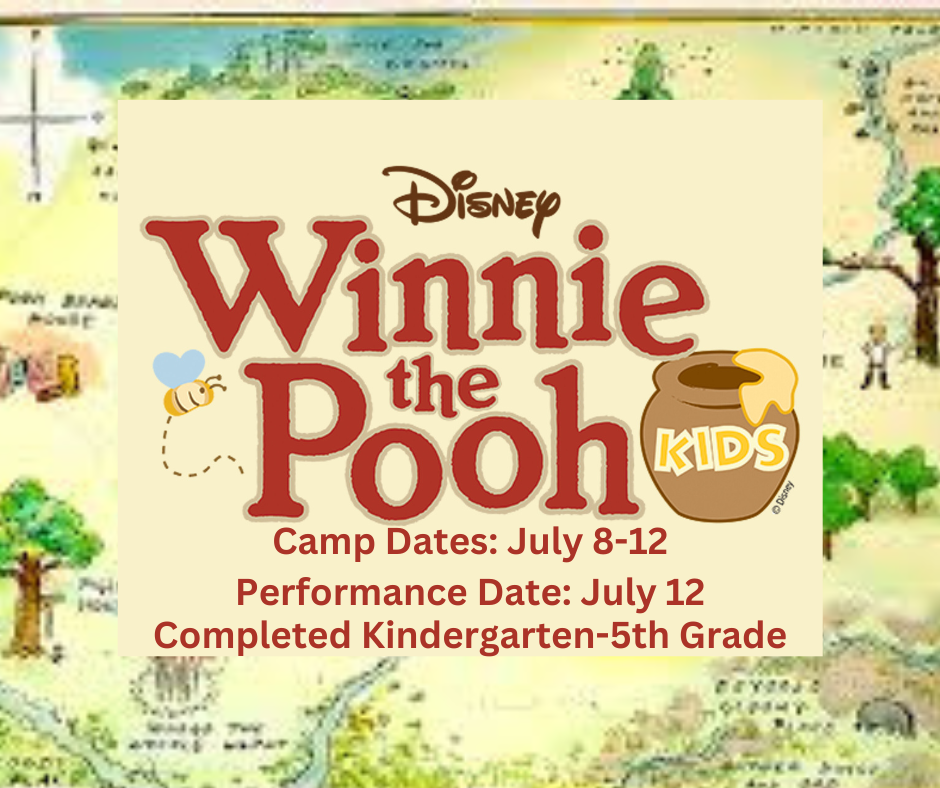 Camp Dates July 8-12 Performance Date July 12